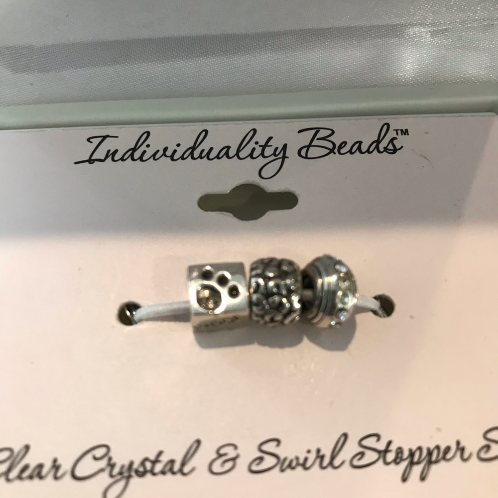 Swivel stopper set individual beads for dog lovers